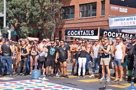 cfnm folsom|Public Stage CFNM Femdom at Folsom Street Fair